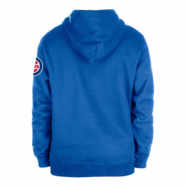 Chicago Cubs Bullseye Royal Baseball Hooded Sweatshirt