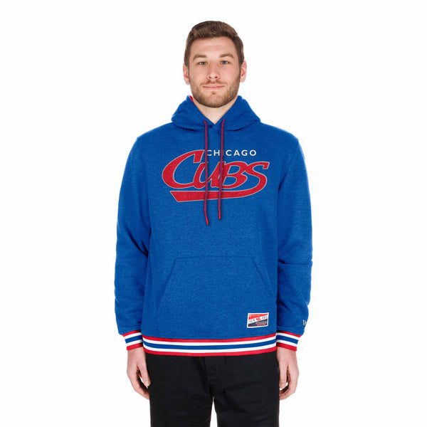 Chicago Cubs Royal Script Hooded Sweatshirt