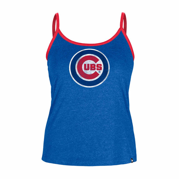 Chicago Cubs Women's Bullseye Team Color Tank Top