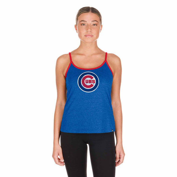 Chicago Cubs Women's Bullseye Team Color Tank Top