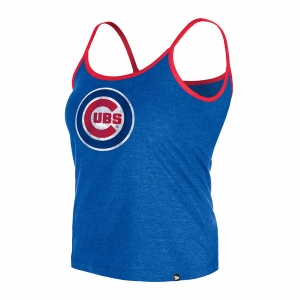Chicago Cubs Women's Bullseye Team Color Tank Top