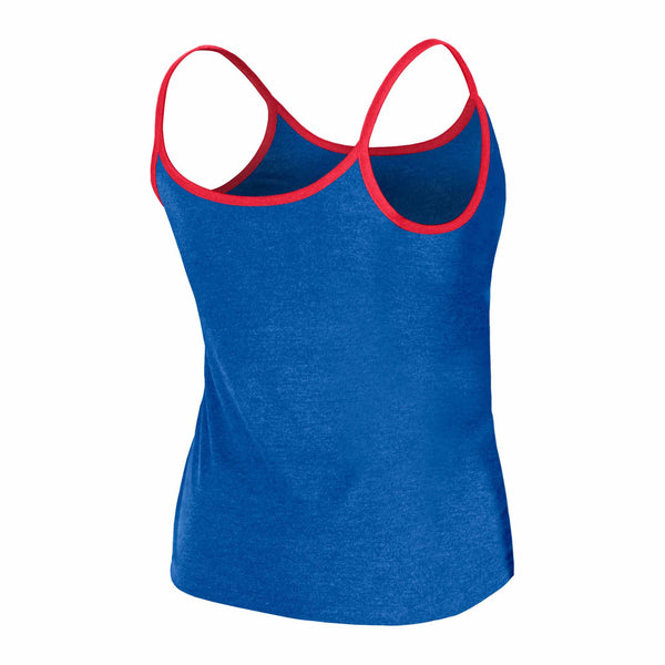 Chicago Cubs Women's Bullseye Team Color Tank Top