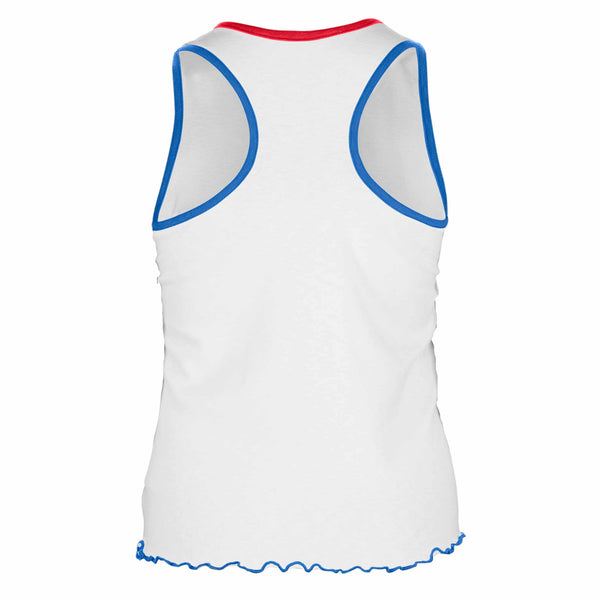 Chicago Cubs Women's Bullseye Fitted Tank Top