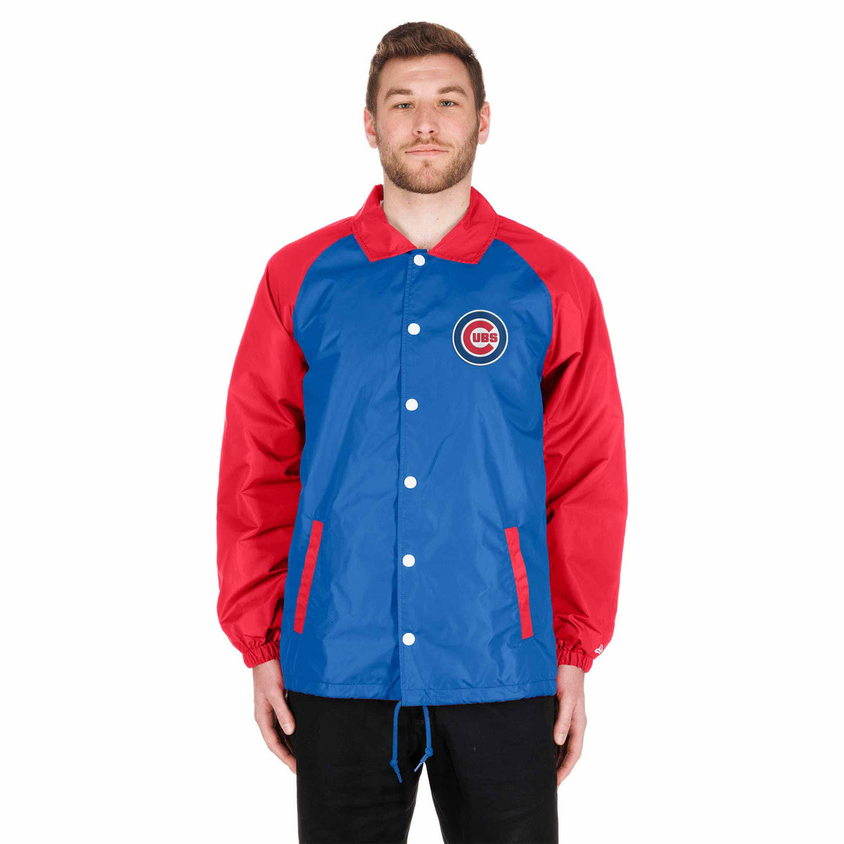 Chicago Cubs Bullseye Coaches Jacket – Wrigleyville Sports
