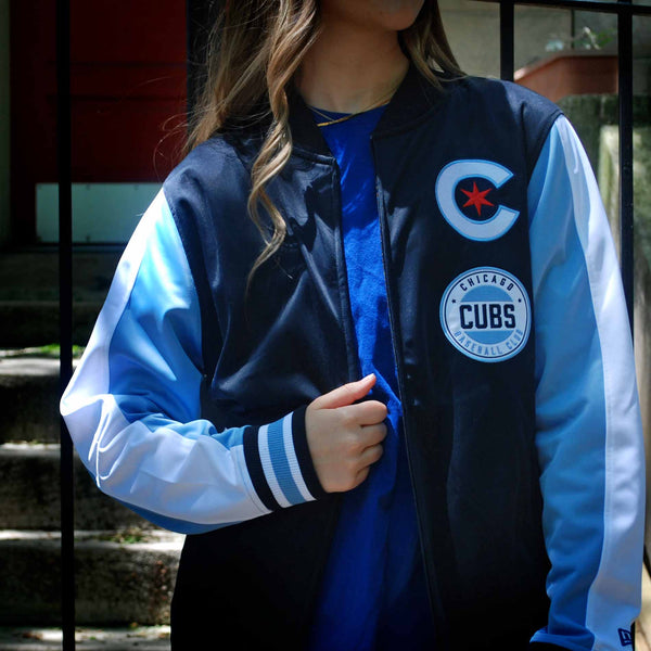 Chicago Cubs City Connect Dual Logo Track Jacket