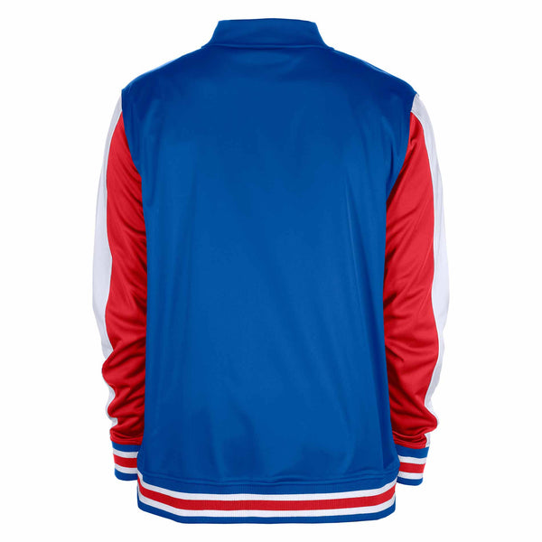 Chicago Cubs Bullseye Dual Logo Track Jacket