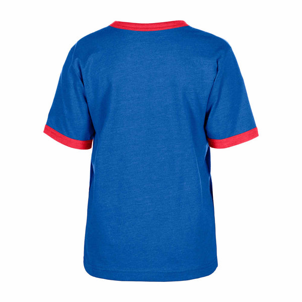 Chicago Cubs Youth Bullseye Ringer T Shirt