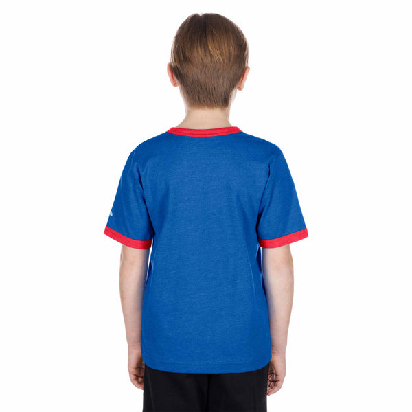 Chicago Cubs Youth Bullseye Ringer T Shirt