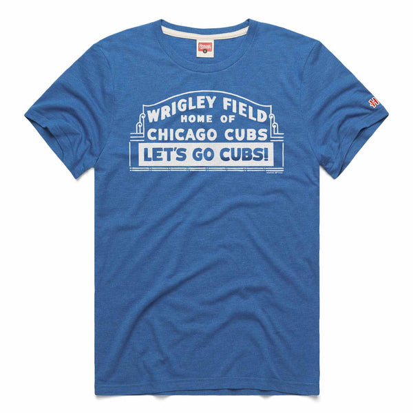 Chicago Cubs Wrigley Field Homage Marquee T Shirt
