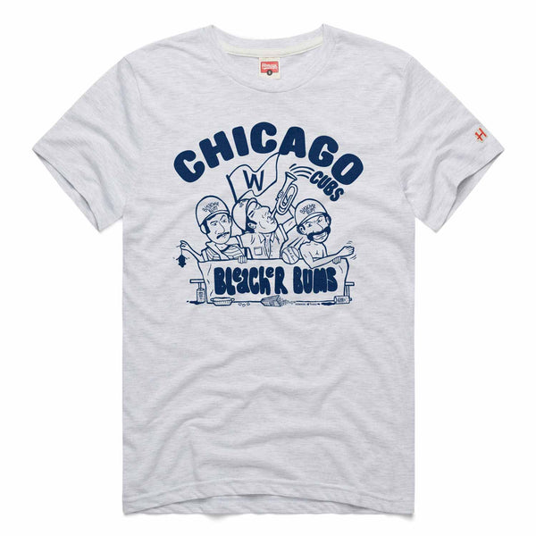 Chicago Cubs Wrigley Field Homage Bleacher Bums T Shirt