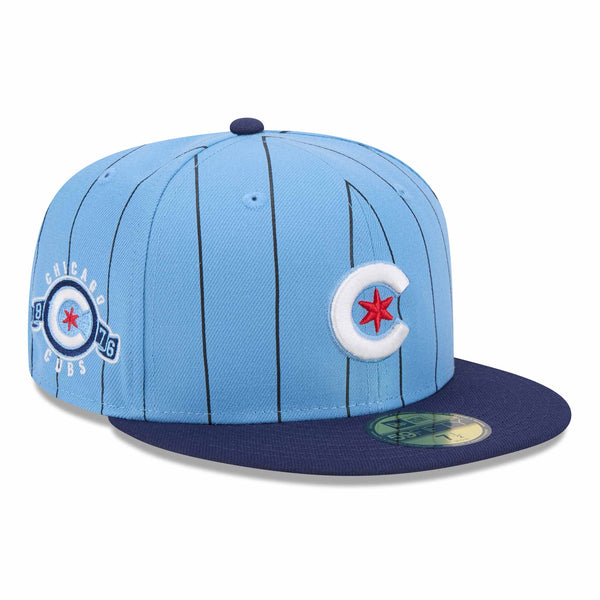 Cubs pinstripe hat hotsell