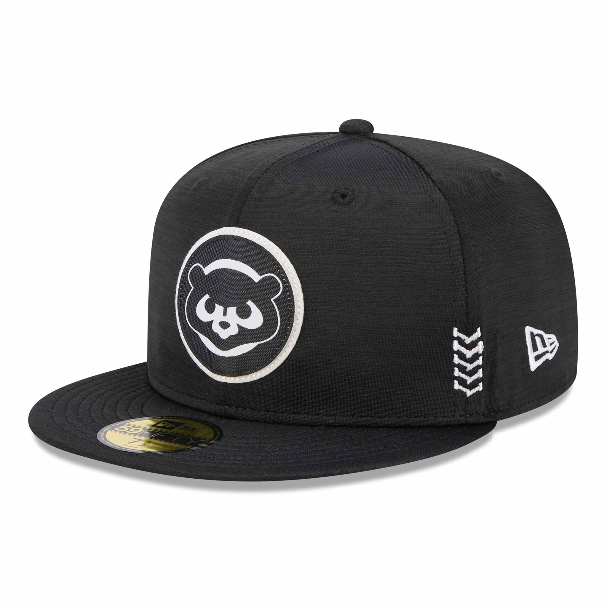 Chicago Cubs Black Clubhouse 1984 Bear 59FIFTY Fitted Cap