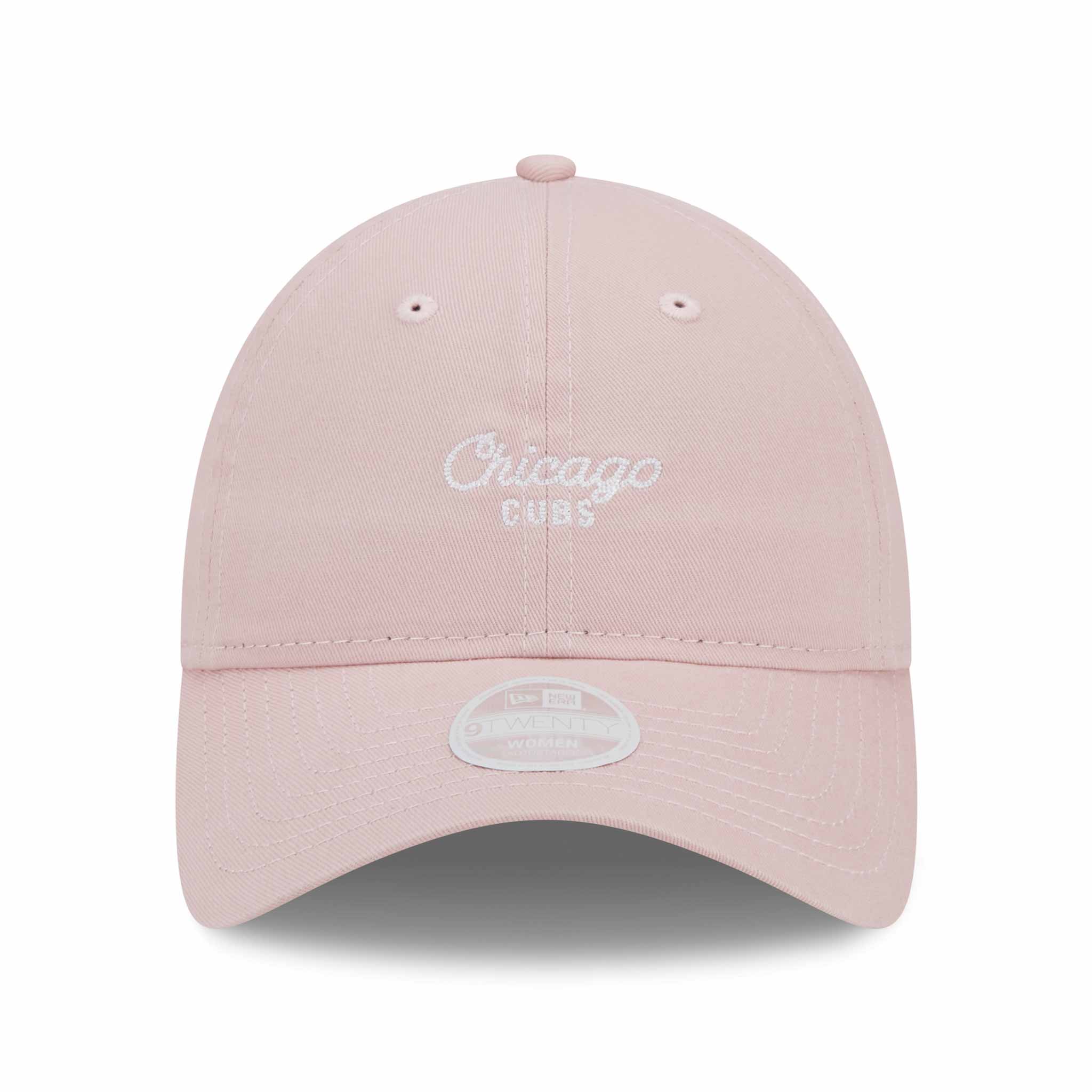 Script Caps Throwback Chicago Cubs Women's 920 Throwback Bullseye Script Pink Cap ...