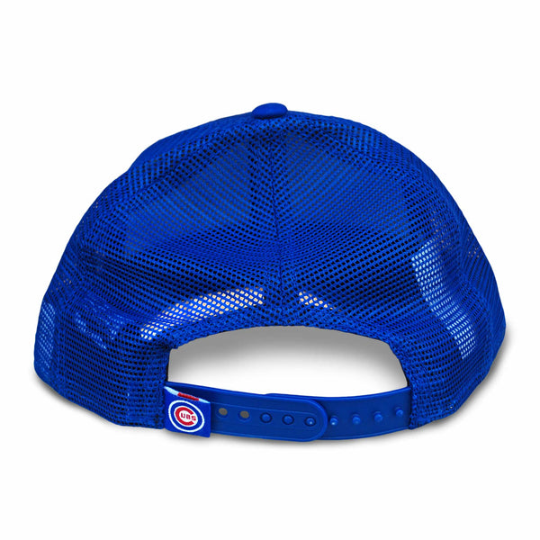 Chicago Cubs Youth Girls 940 Sparkle Logo Trucker Cap