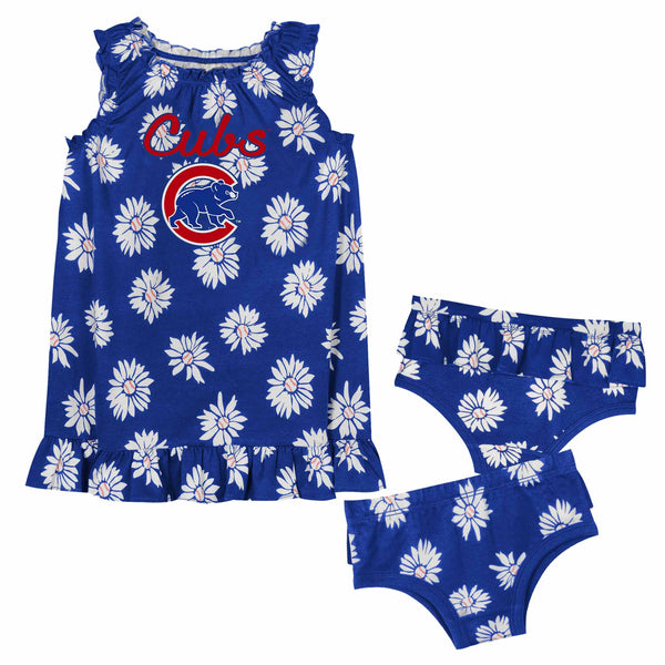 Chicago Cubs Infant Hop Skip Diaper Set