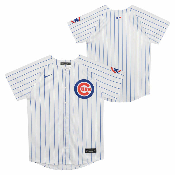 Chicago Cubs Nike Pre School Home Vapor Limited Jersey