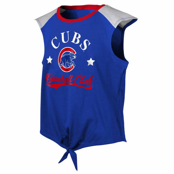 Chicago Cubs Youth Girls Base Run T