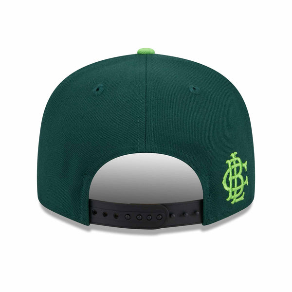 Chicago Cubs New Era Big League Chew 2024 9FIFTY Green Black Snap Back Cap