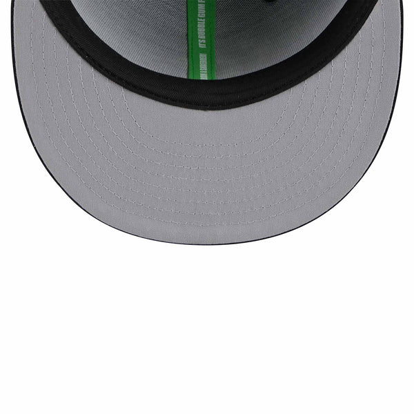 Chicago Cubs New Era Big League Chew 2024 9FIFTY Green Black Snap Back Cap