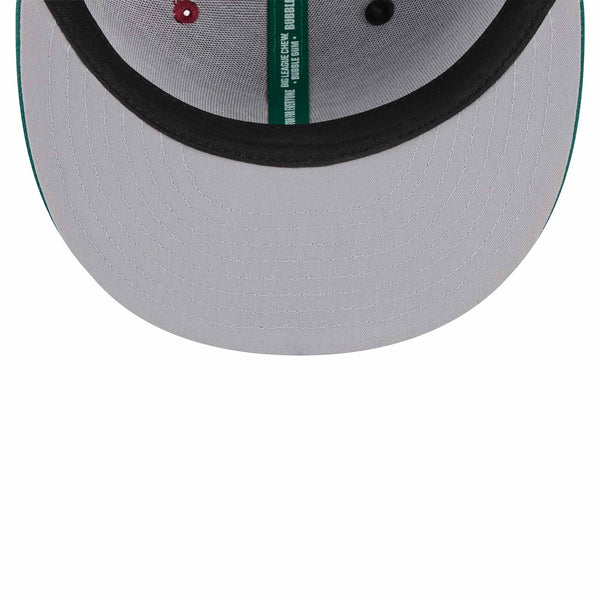 Chicago Cubs New Era Big League Chew 2024 9FFIFTY Red Green Snap Back Cap