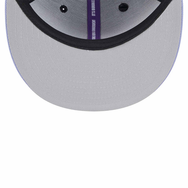 Chicago Cubs New Era Big League Chew 2024 9FFIFTY Black Purple Snap Back Cap