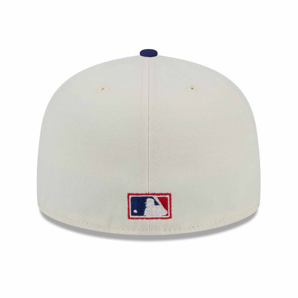 Chicago Cubs New Era Big League Chew 2024 59FIFTY White Royal Fitted Cap