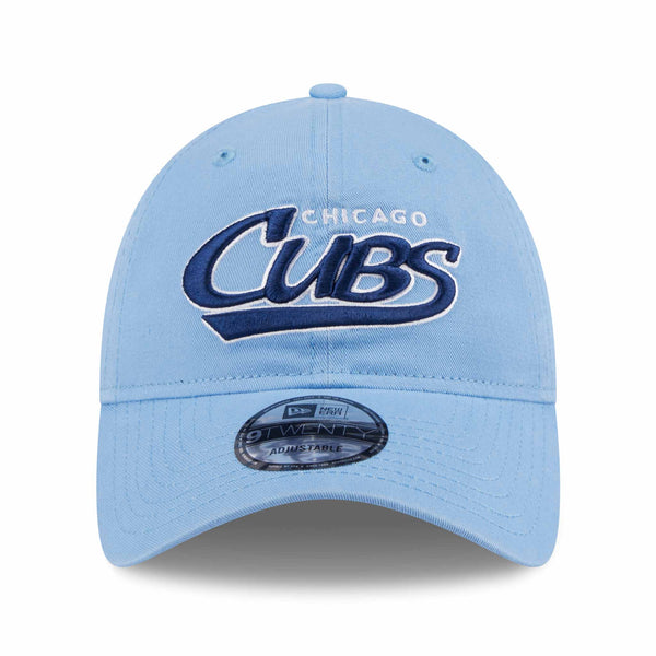Script Caps Throwback Chicago Cubs 9TWENTY Throwback Script City Connect Cap – Wrigleyville ...