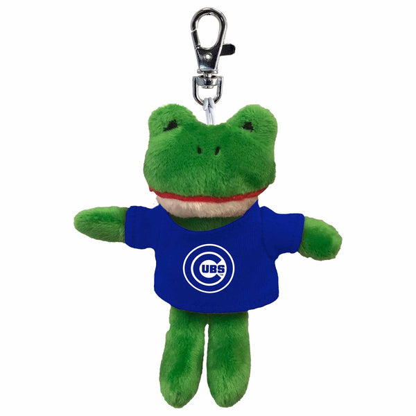 Chicago Cubs Stuffed Frog Keychain
