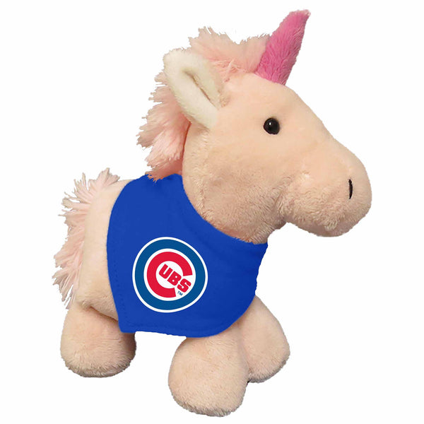 Chicago Cubs Short Stack Stuffed Unicorn