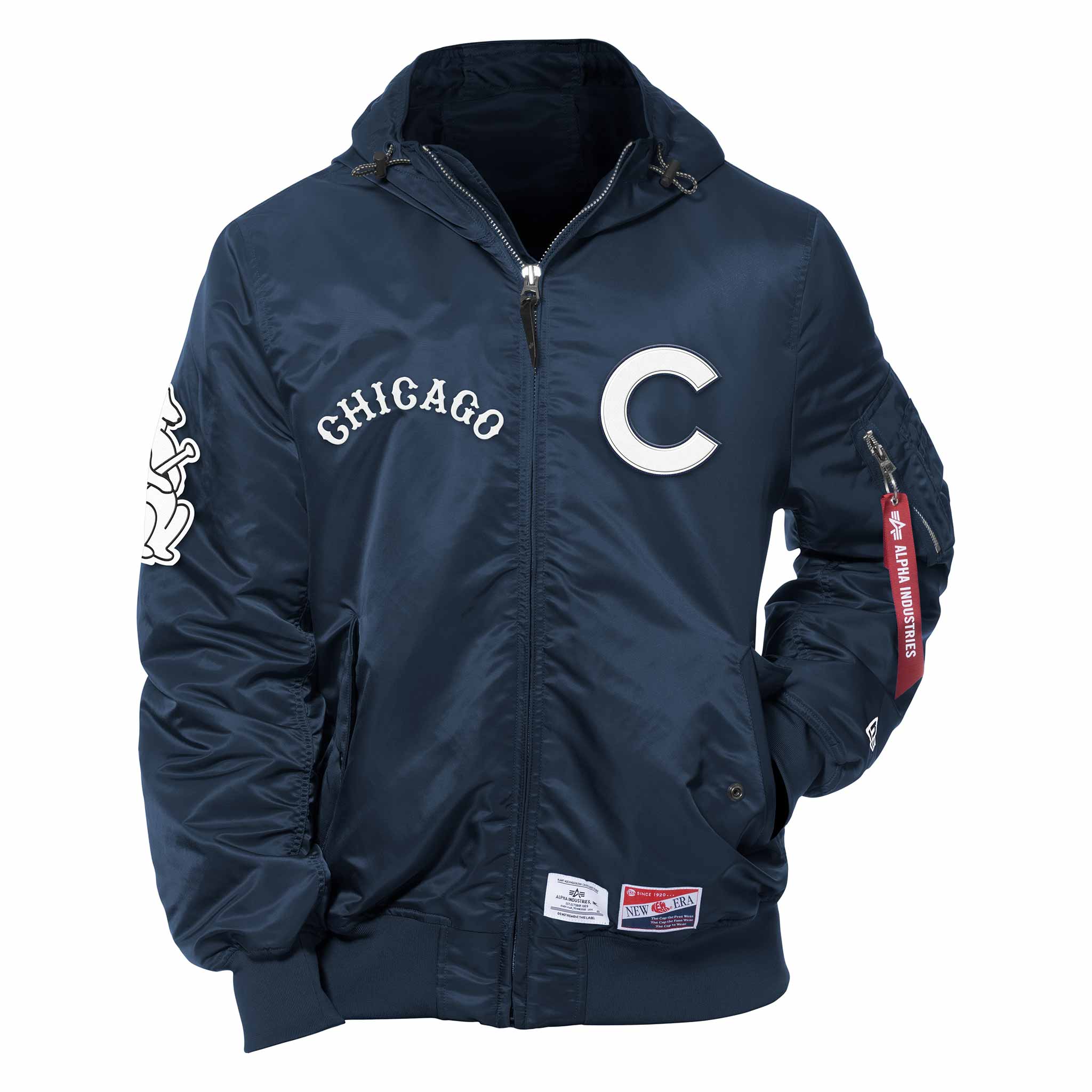 ジャケット・アウター ALPHA INDUSTRIES Chicago Cubs Alpha Industries 1914 Jacket – Wrigleyville Sports