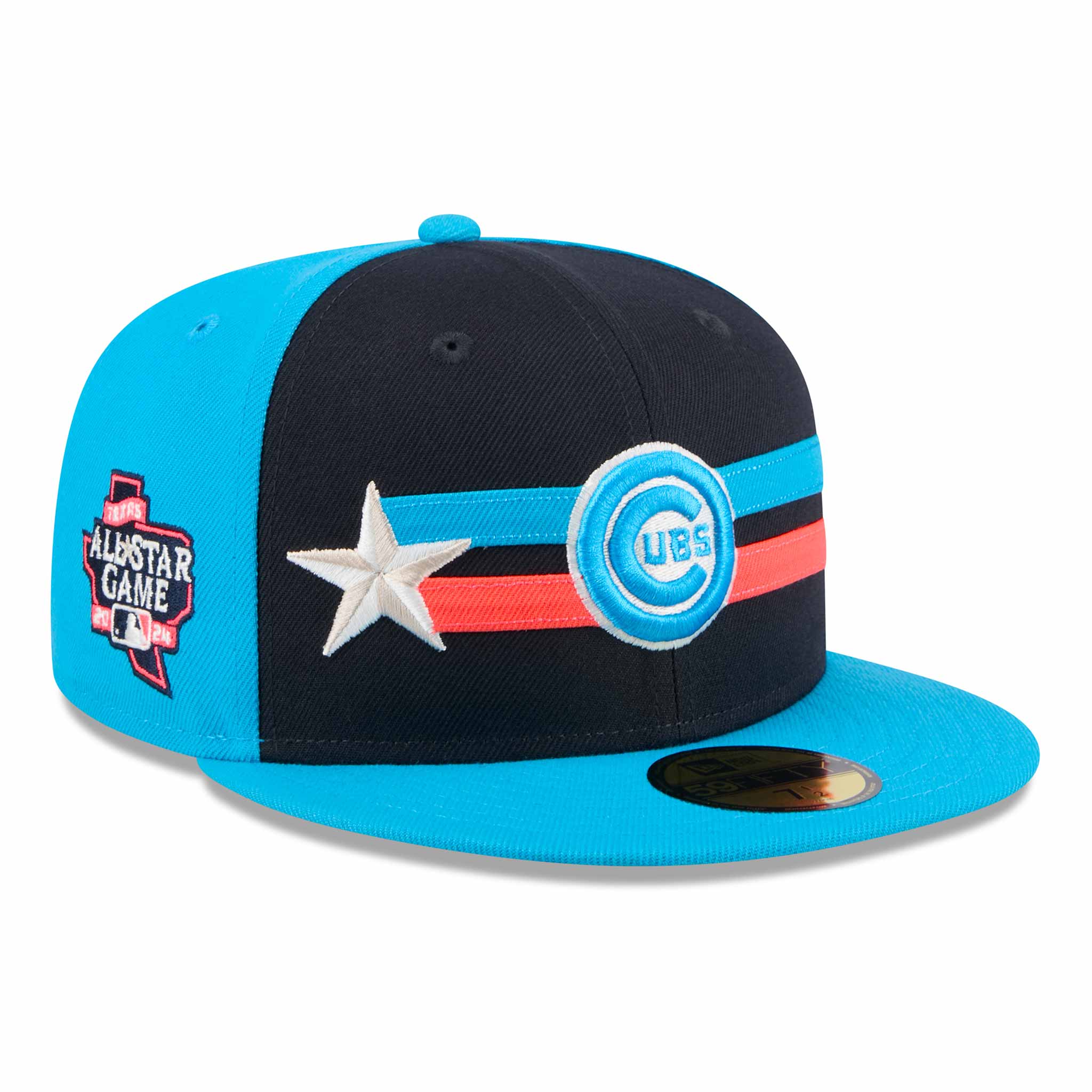 Chicago Cubs 2024 All Star Game On Field 59FIFTY Fitted Cap