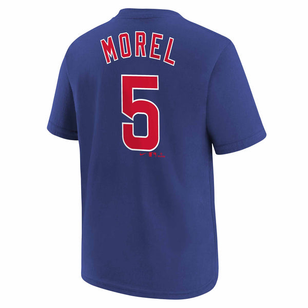Chicago Cubs Youth Christopher Morel Nike Fuse Name and Number T-Shirt