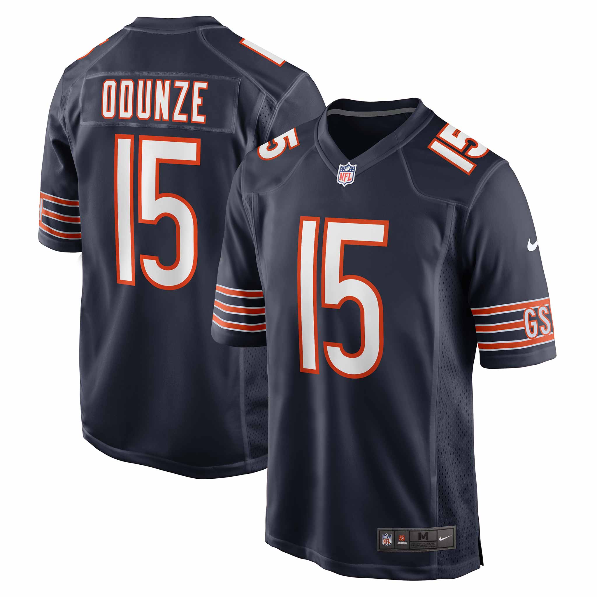 Chicago Bears Rome Odunze Home Game Replica Jersey – Wrigleyville