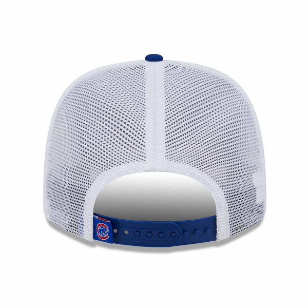 Chicago Cubs Walking Bear 9SEVENTY Stretch Snap Trucker Adjustable Cap