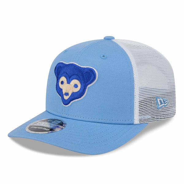 Chicago Cubs 1969 Bear 9SEVENTY Stretch Snap Trucker Adjustable Cap