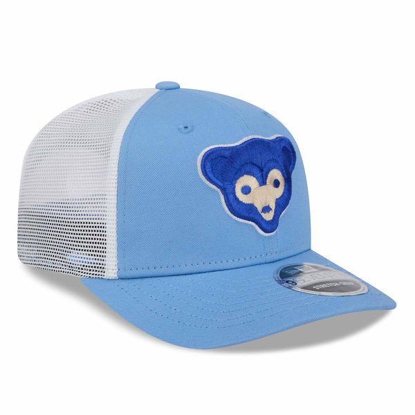 Chicago Cubs 1969 Bear 9SEVENTY Stretch Snap Trucker Adjustable Cap