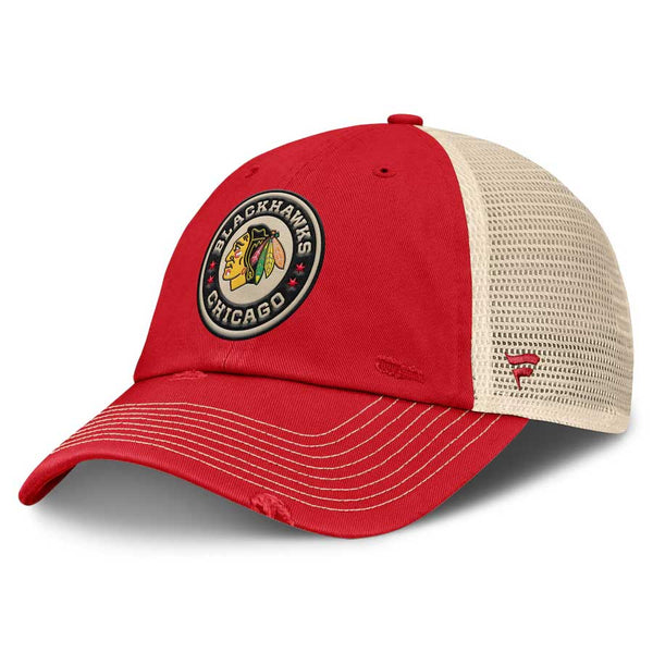 Chicago Blackhawks 2025 Winter Classic Unstructured Mesh Trucker Cap