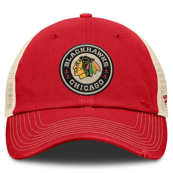 Chicago Blackhawks 2025 Winter Classic Unstructured Mesh Trucker Cap