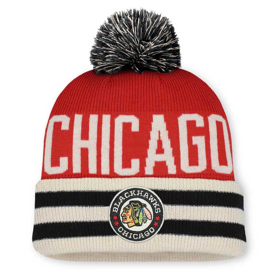 30's U.S. ARMY RED CROSS KNIT CAP バラクラバ Chicago Blackhawks 2025 Winter Classic Knit POM Hat – Wrigleyville