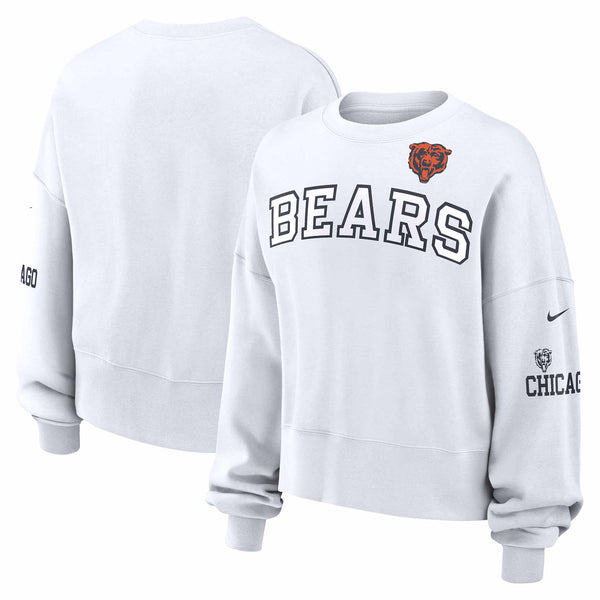 Chicago Bears Nike Women's Oversized Crewneck Sweatshirt