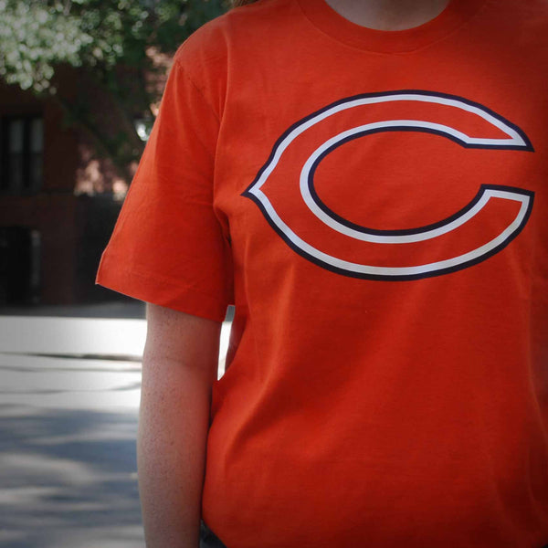 Chicago Bears Nike Orange Logo Essential T-Shirt
