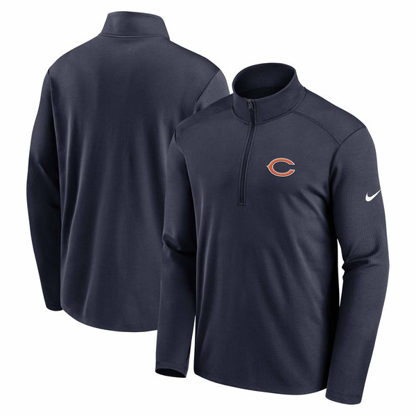 Chicago Bears Nike Pacer Half Zip Sweatshirt