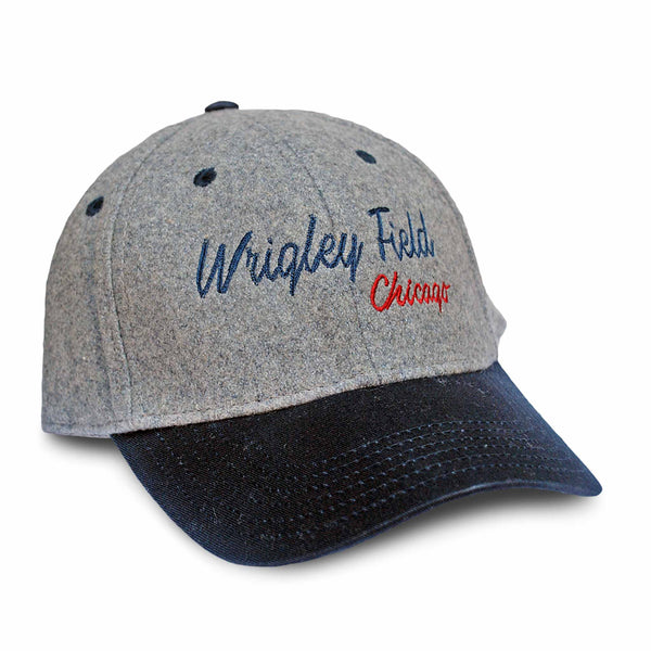 Wrigley Field Vintage Wool Structured Adjustable Cap