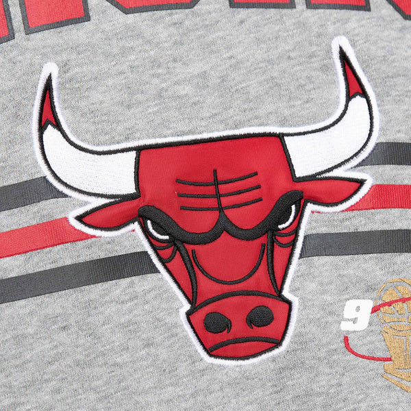 Chicago Bulls Mitchell & Ness Vintage Logo 4.0 Crewneck Sweatshirt