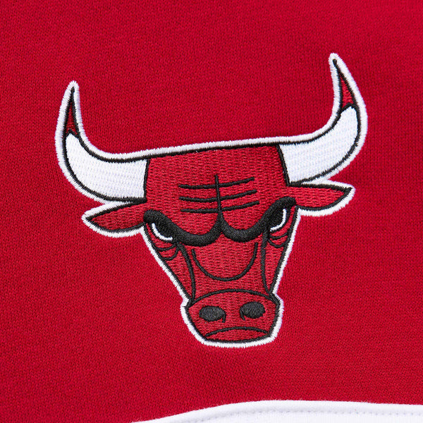 Chicago Bulls Mitchell & Ness Black Head Coach Crewneck Sweatshirt