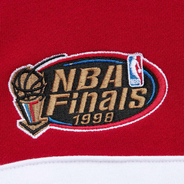 Chicago Bulls Mitchell & Ness Black Head Coach Crewneck Sweatshirt