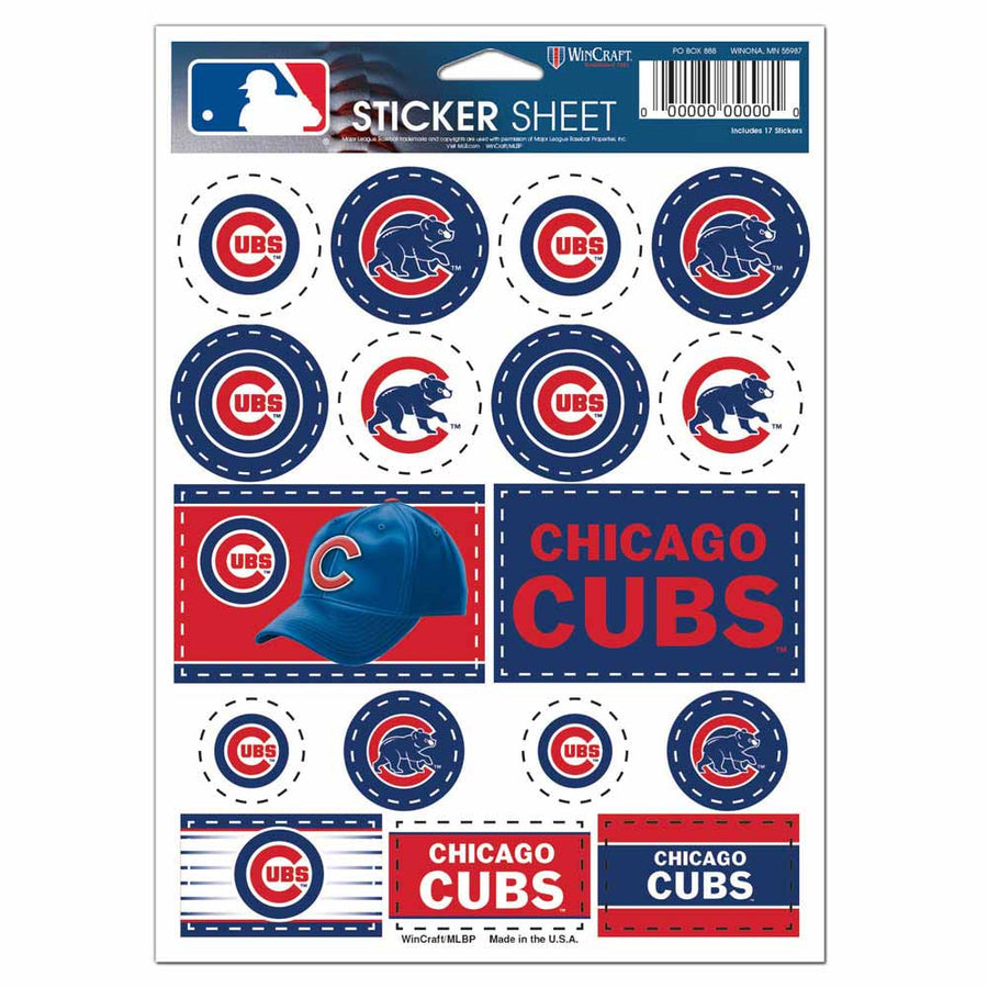 Cubs Sticker Box Chicago Cubs Souvenirs and Novelties | Wrigleyville Sports