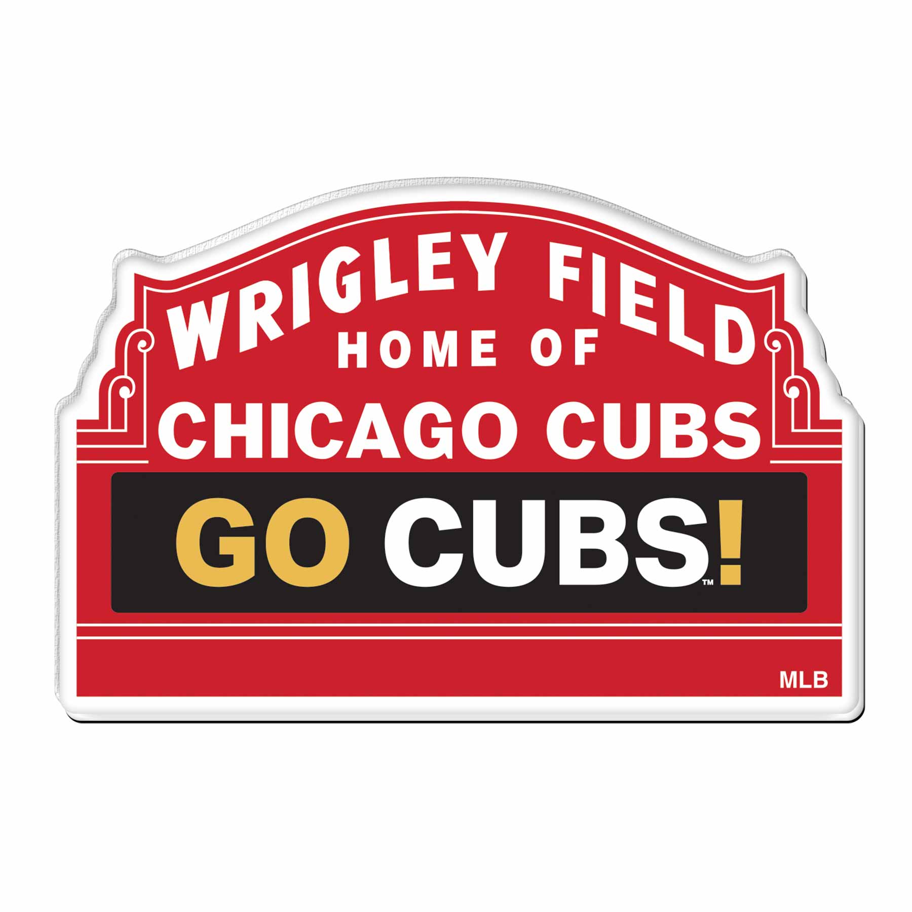 Wrigley Field Marquee Acrylic Magnet – Wrigleyville Sports