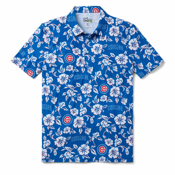 Chicago Cubs Reyn Spooner Royal Game Day Polo
