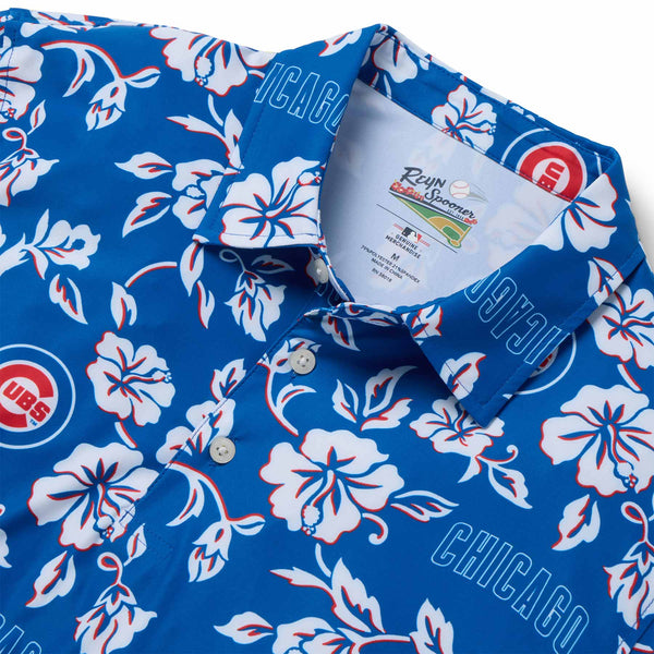 Chicago Cubs Reyn Spooner Royal Game Day Polo